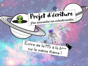 Projet d’écriture / J’ai rencontré un extraterrestre.