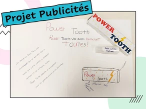 Projet d’écriture / Publicités